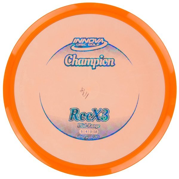 NNOVA DISC GOLF CANADA star RocX3
Midrange Firm grip great durability Stable flight path Resistant to scratches Ideal for advanced players overstable moderate glide
forehand shots no turn