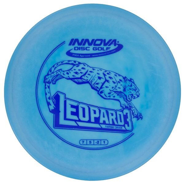 Innova Disc Golf Canada DX Leopard3 Fairway Driver Excellent grip Lightweight options available Great durability Good for beginners good pricing Great for learning techniques Glow smooth finish good glide good grip