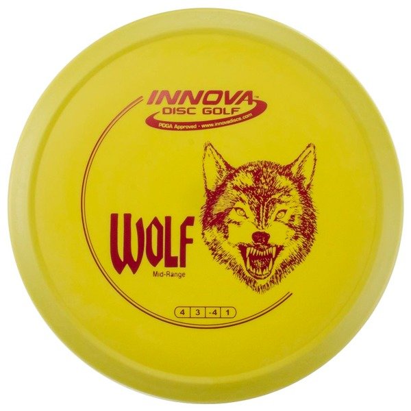 INNOVA DISC GOLF CANADA
Wolf DX Midrange understable Flat Releases Smoothes over time Quick release Grips Well Cost Effective Low Stress High Grip