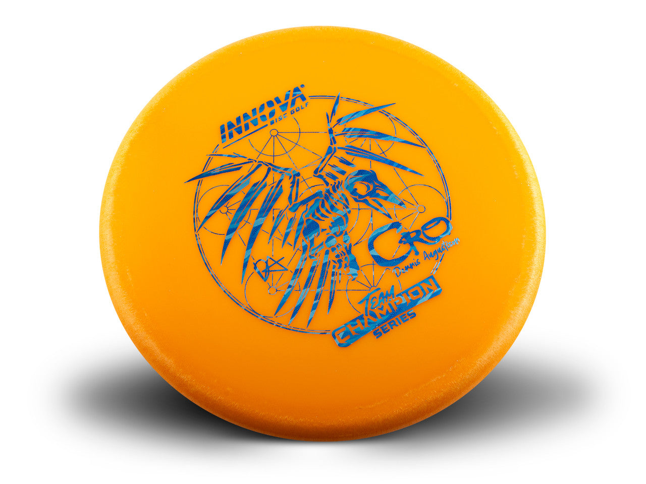 Cro Proto Glow Star (Dennis Augustsson 2024 Tour Series) Consistent flights, Placement , and Spike Hyzers Impact Resistant Durable Fade Slick Finish High Flexibility Weather Resistant Fade Hold
