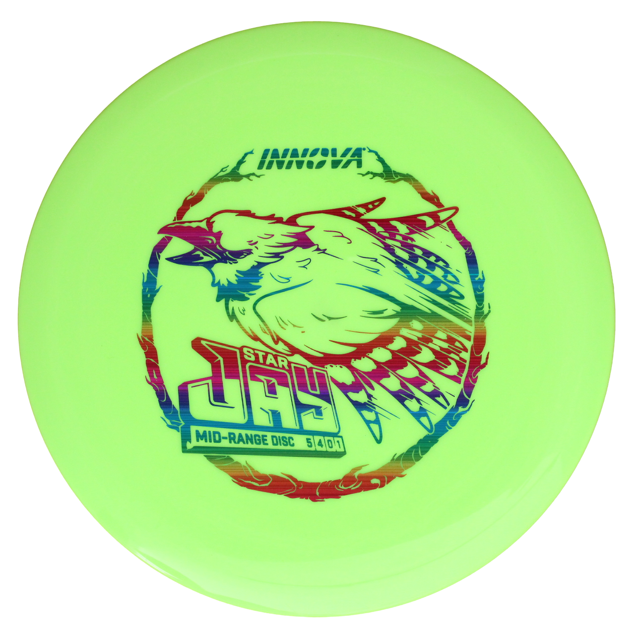 INNOVA DISC GOLF CANADA
Jay Star Stable flight path Good pricing Resistant to scratches
Grippy feel Good durability Flexible in cooler conditions Great for distance and control Maintains stability over time Comfortable for grip