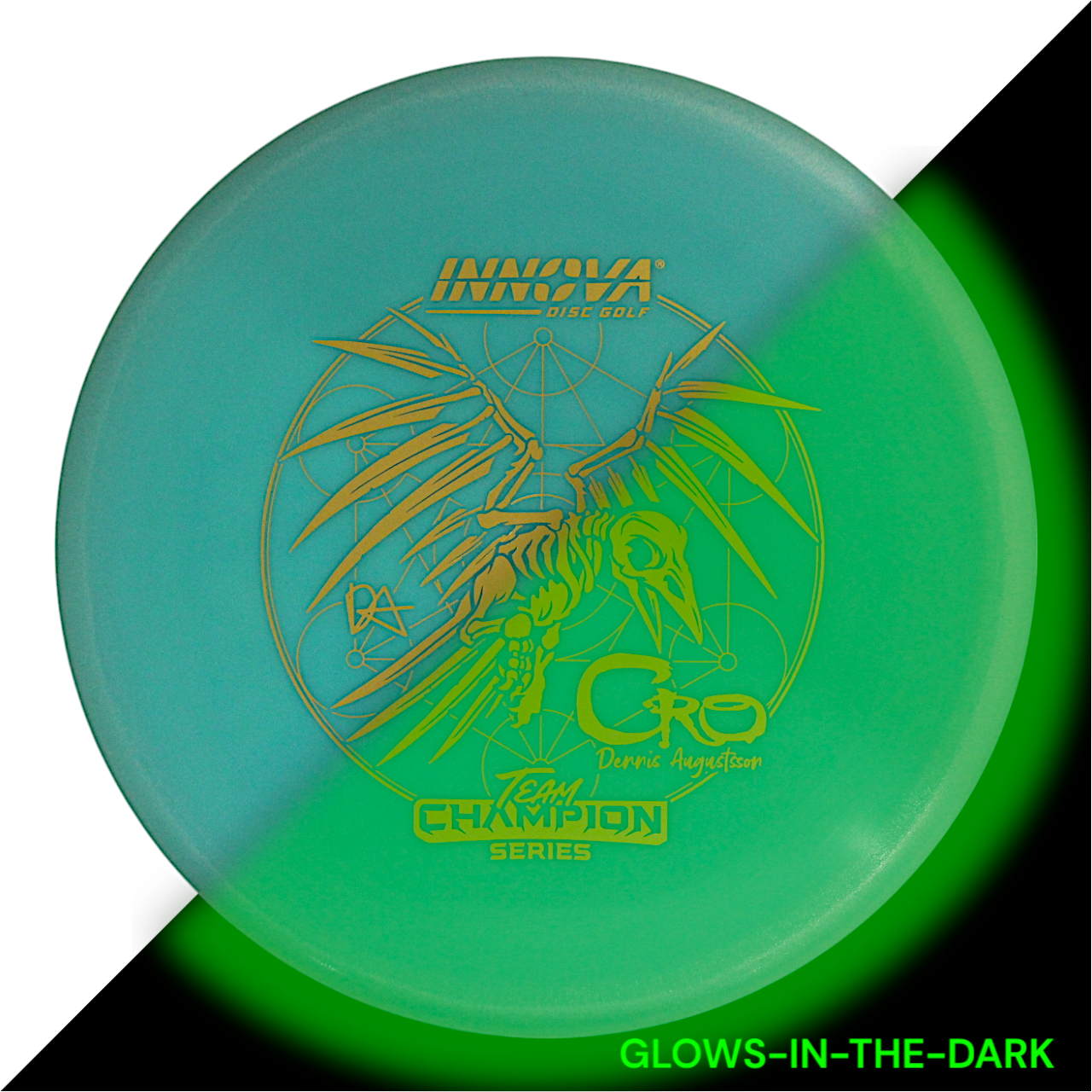 Cro Proto Glow Star (Dennis Augustsson 2024 Tour Series) Consistent flights, Placement , and Spike Hyzers Impact Resistant Durable Fade Slick Finish High Flexibility Weather Resistant Fade Hold Innova Disc Golf Cro Midrange High durability Stable flight path Resistant to scratches Ideal for advanced players