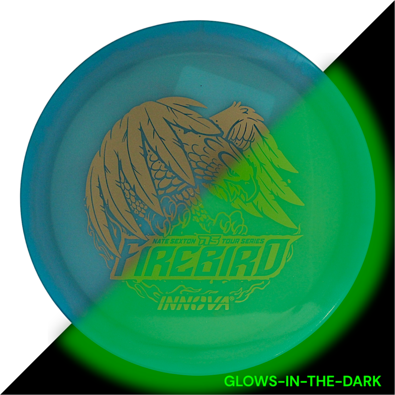 Firebird Proto Glow Halo Champion (Nate Sexton 2024 Tour Series) INNOVA DISC GOLF CANADA Firebird Star Fairway Driver Superior grip Good durability Consistent flight path
Stable flight path Resistant to scratches