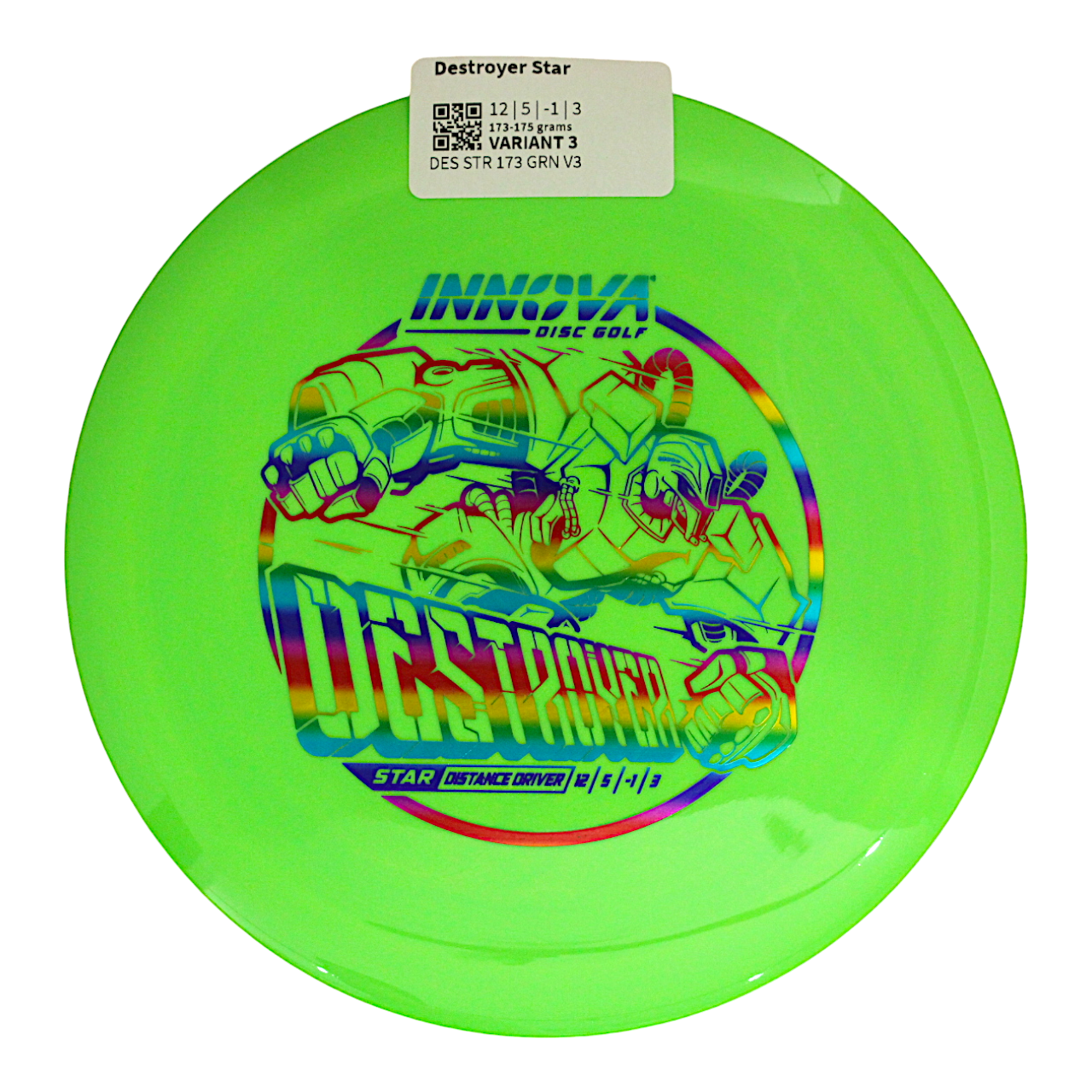INNOVA DISC GOLF CANADA Star Destroyer
Distance Driver Slick Finish Versatile Colors Great Durability and grip Overstable Impact Resistant Improved Glide Flexible in cooler conditions Great for distance and control Maintains stability over time Comfortable for grip lightweight