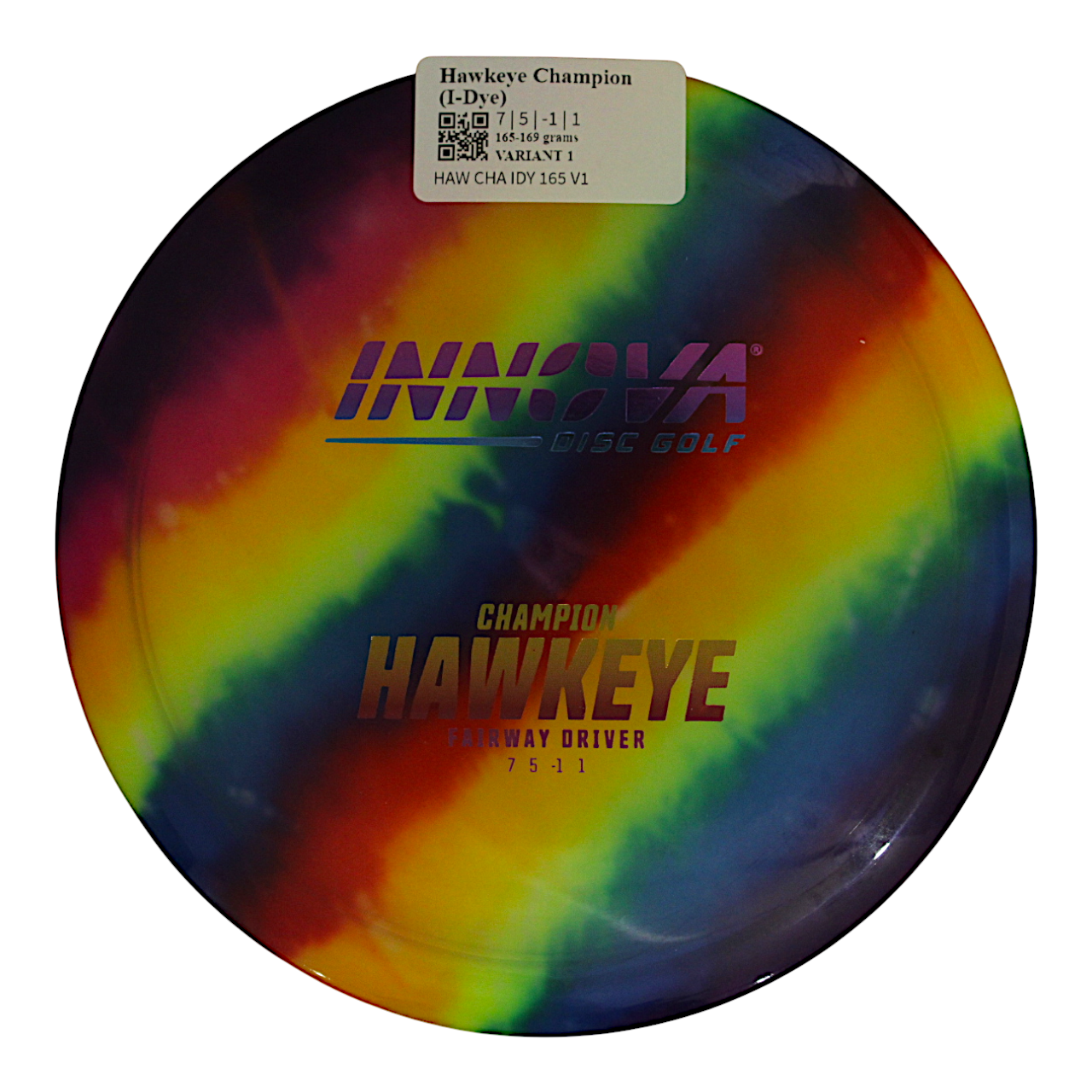 Innova Disc Golf Canada Champion I-Dye Hawkeye Fairway Driver