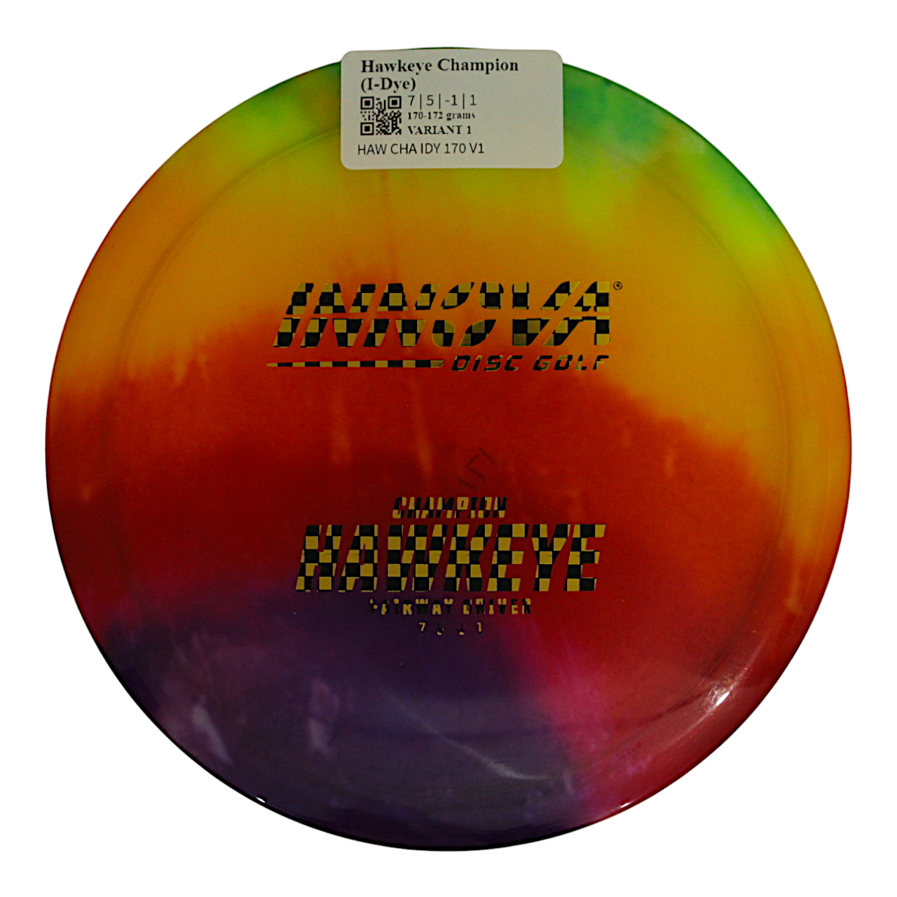 Innova Disc Golf Canada Champion I-Dye Hawkeye Fairway Driver