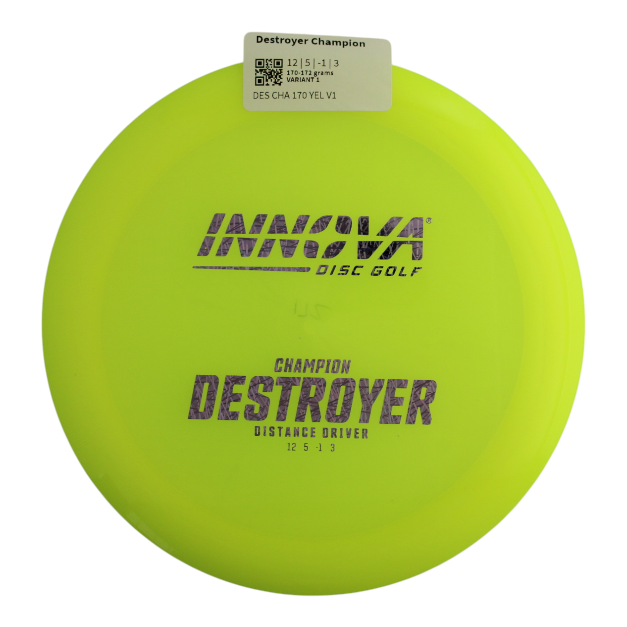 INNOVA DISC GOLF CANADA Destroyer
Distance Driver Slick Finish Versatile Colors Great Durability Overstable Impact Resistant Improved Glide Flexible in cooler conditions Great for distance and control Maintains stability over time Comfortable for grip