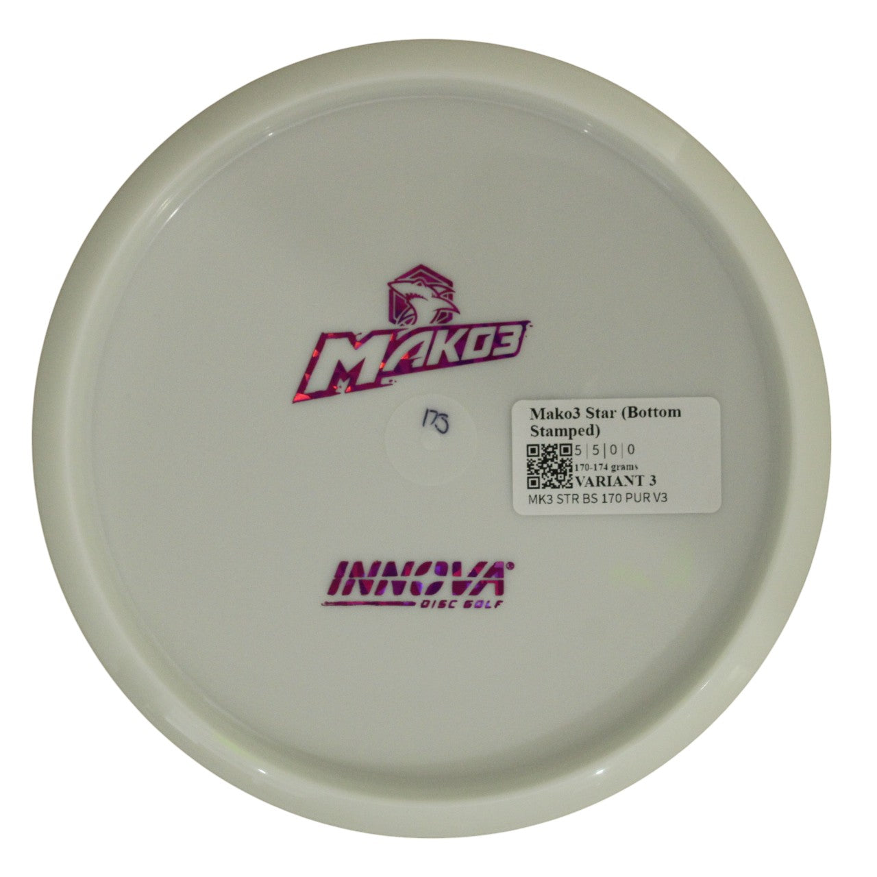 Mako3 Star (Bottom Stamped)