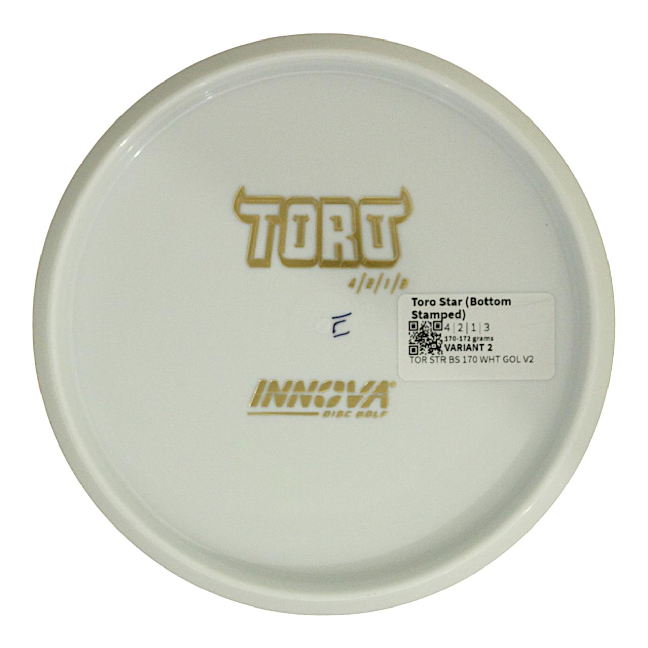Toro Star (White Bottom Stamped)