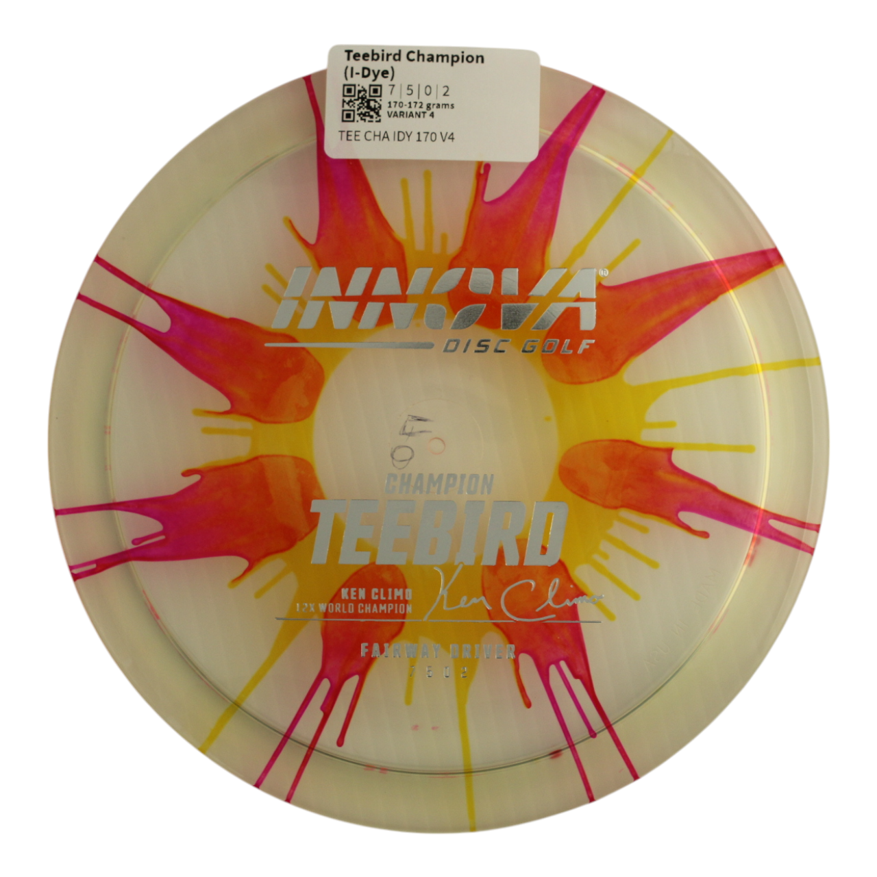 Innova Disc Golf Canada Champion I-Dye Teebird Fairway Driver