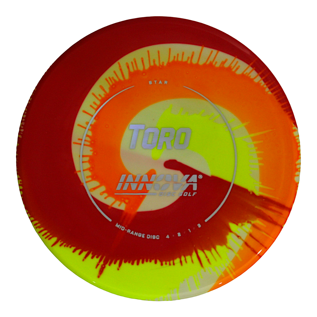 Innova Disc Golf Canada Star I-Dye Toro Mid-Range Disc Putter Flexible Premium Opaque Soft Grip Reliable Fade Comfortable Feel Controlled Turn