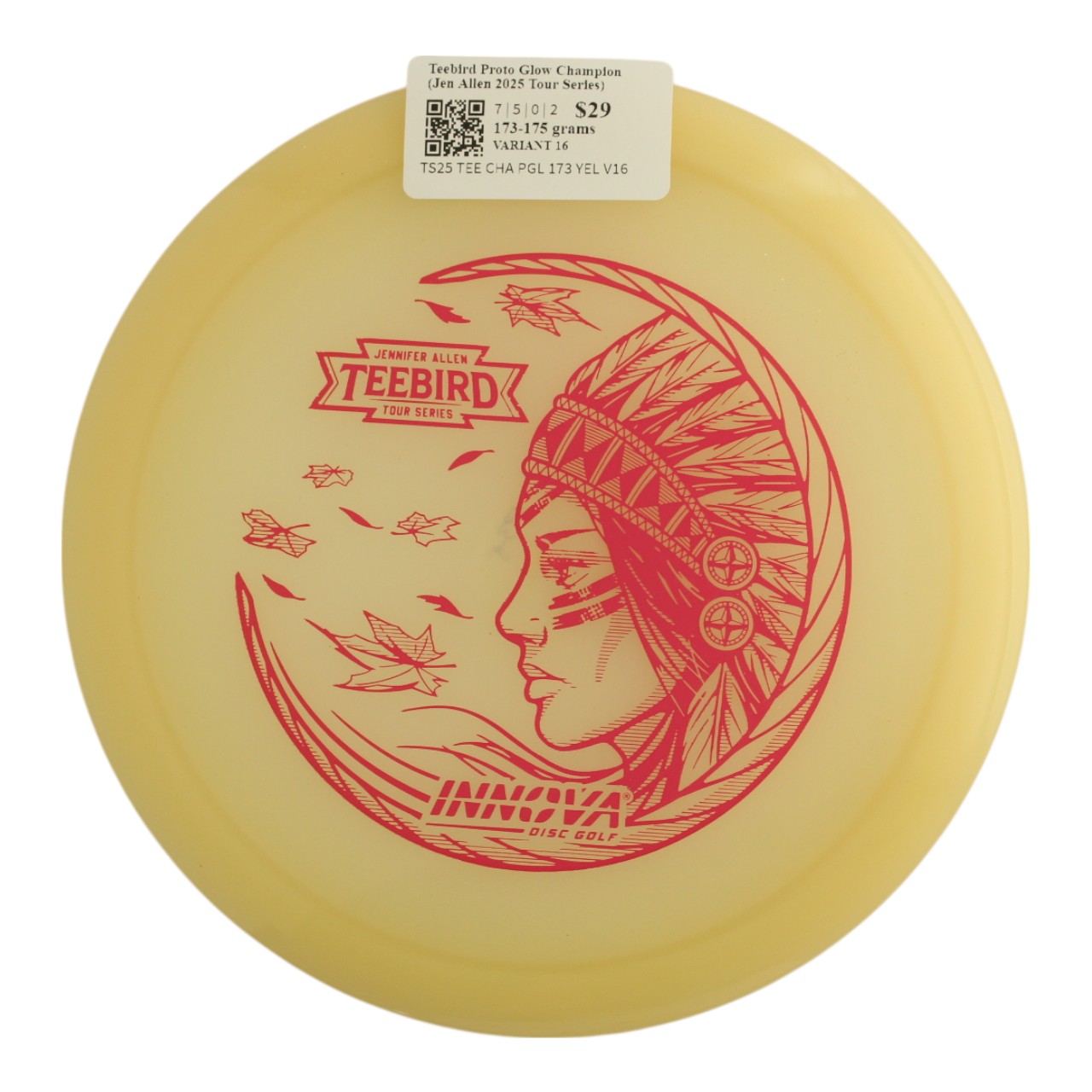 Teebird Proto Glow Champion (Jen Allen 2025 Tour Series)