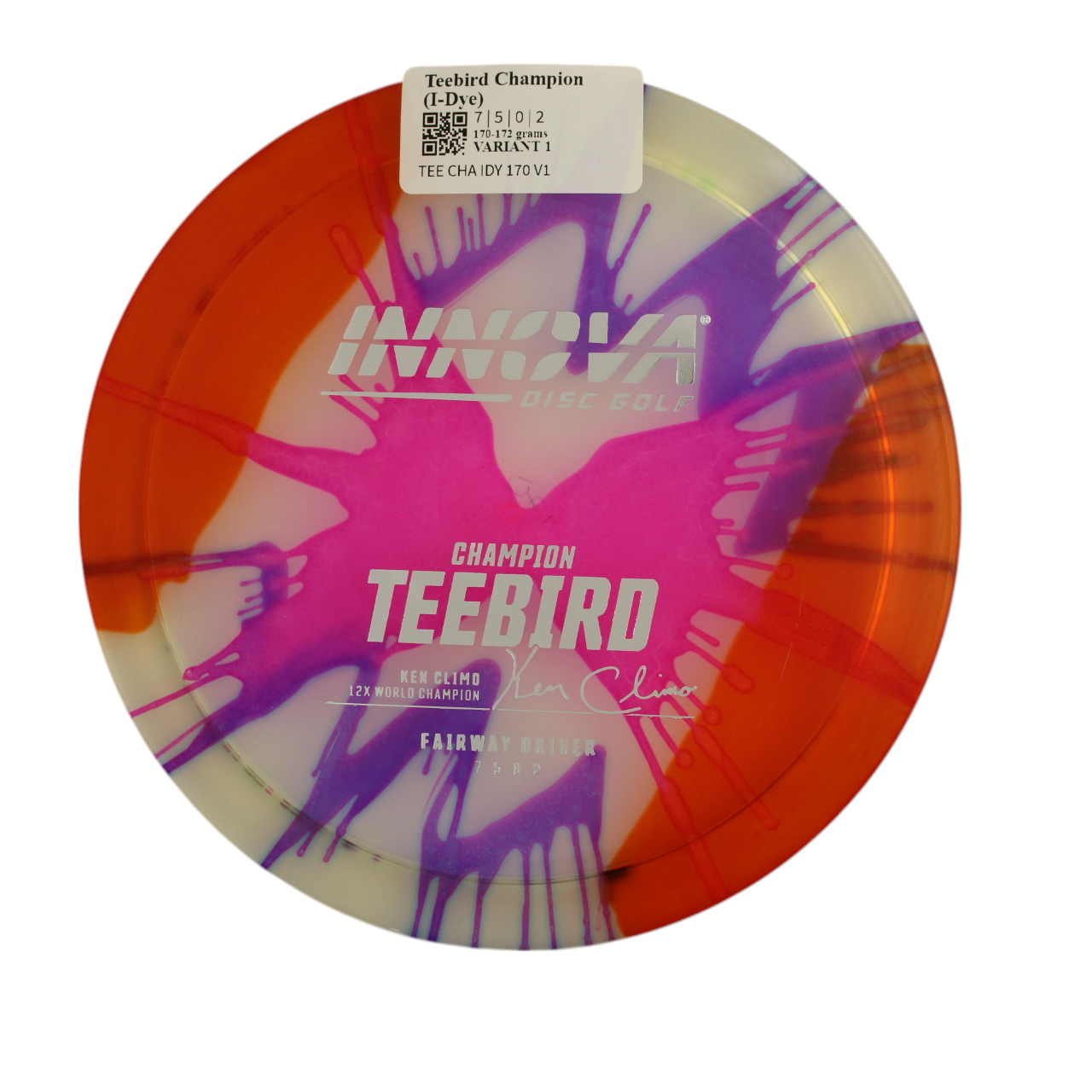 Innova Disc Golf Canada Champion I-Dye Teebird Fairway Driver