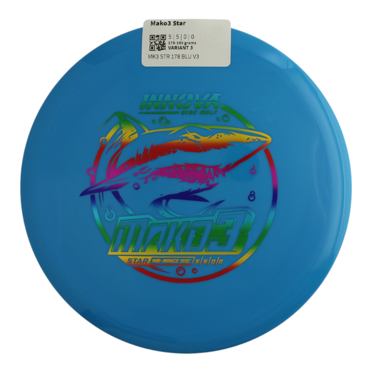 Innova Disc Golf Canada Champion Mako3 Midrange Flexible Premium feel Ideal for Controlled Shots Straight Shooter Reliable Fade Great Glide No fade No turn Beginner Friendly
Glows in dark