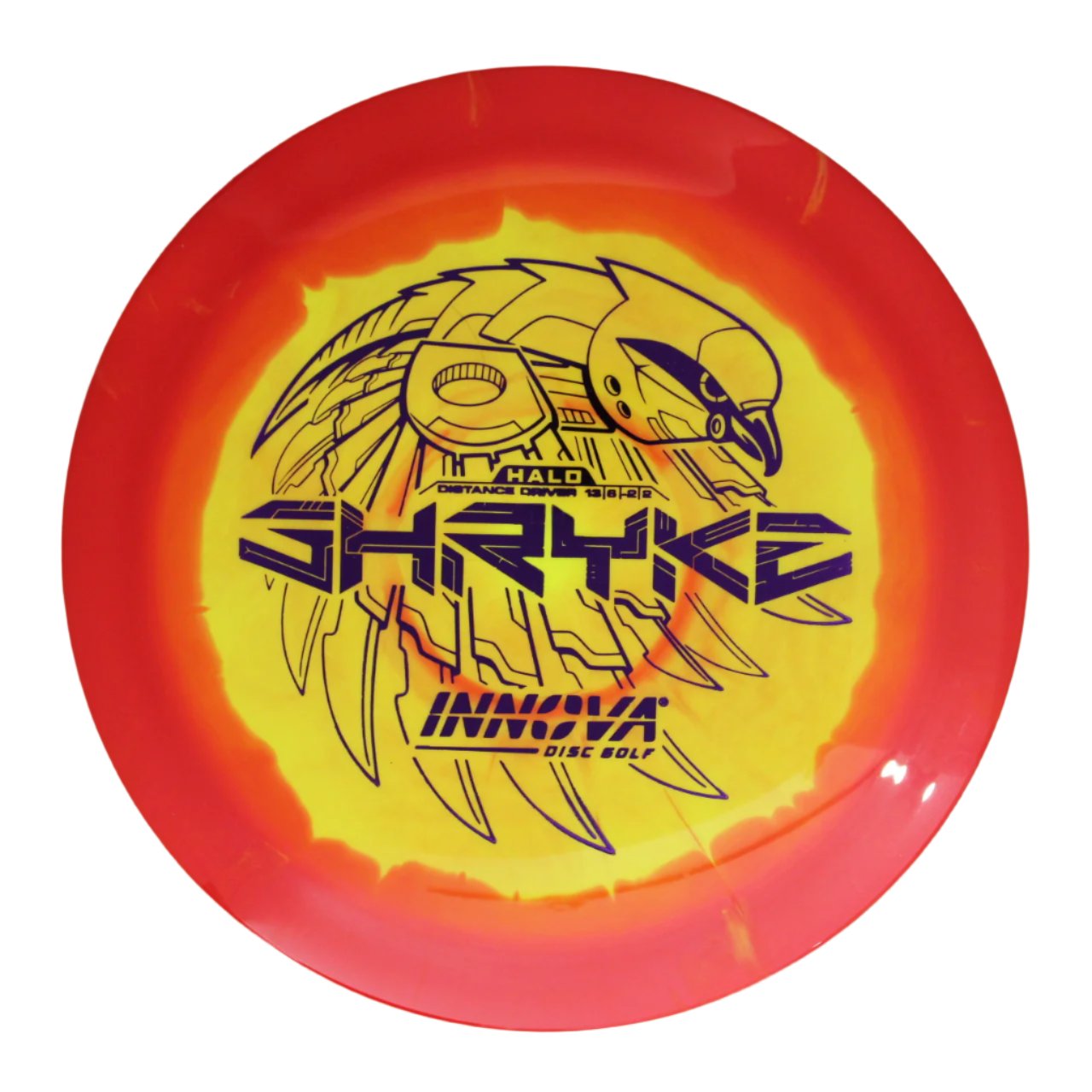 Innova Disc Golf Canada Halo Star Shryke Distance Driver Superior grip soft Great durability Consistent understable flight path Suitable for all skill levels Good for distance and control Versatile for different shots good glide