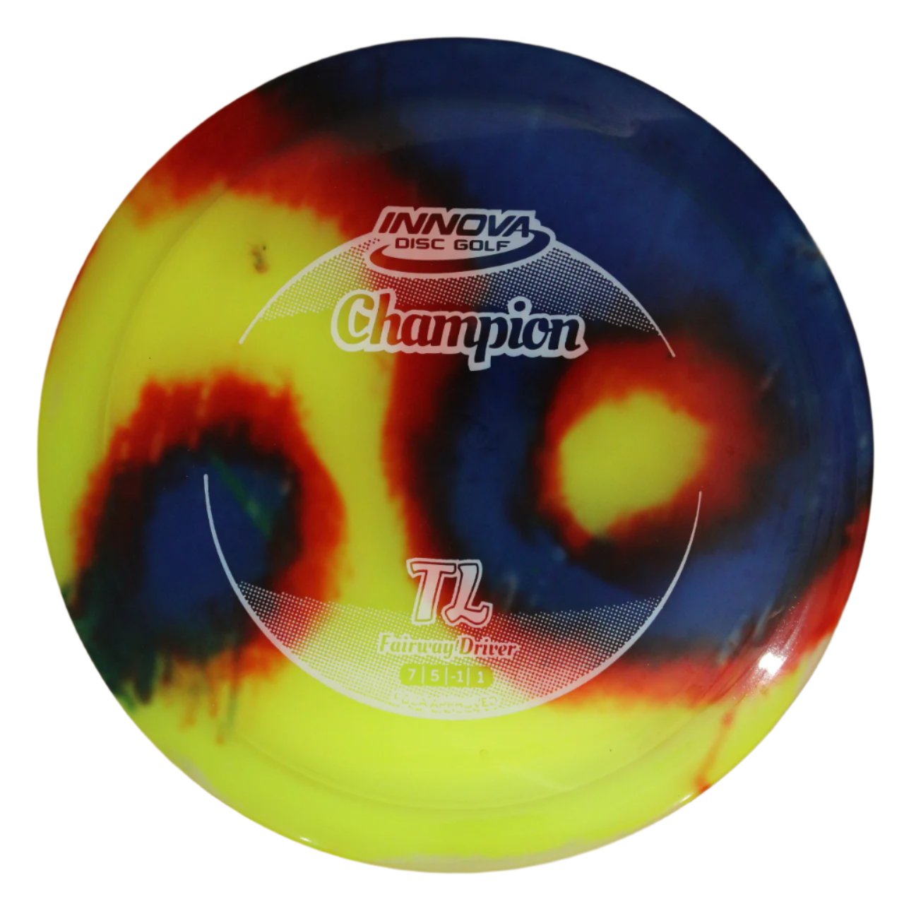 Innova Disc Golf Canada Champion I-Dye TL Fairway Driver Maintains durability of premium plastics Provides stability Can be used in various conditions good glide No turn straight shots colour dyed
