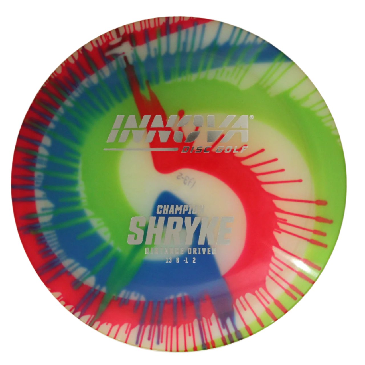 Innova Disc Golf Canada Champion I-Dye Shryke Distance Driver 
Superior grip	Good durability	Consistent understable flight path	Suitable for all skill levels	Good for distance and control	Versatile for different shots understable straight shooter