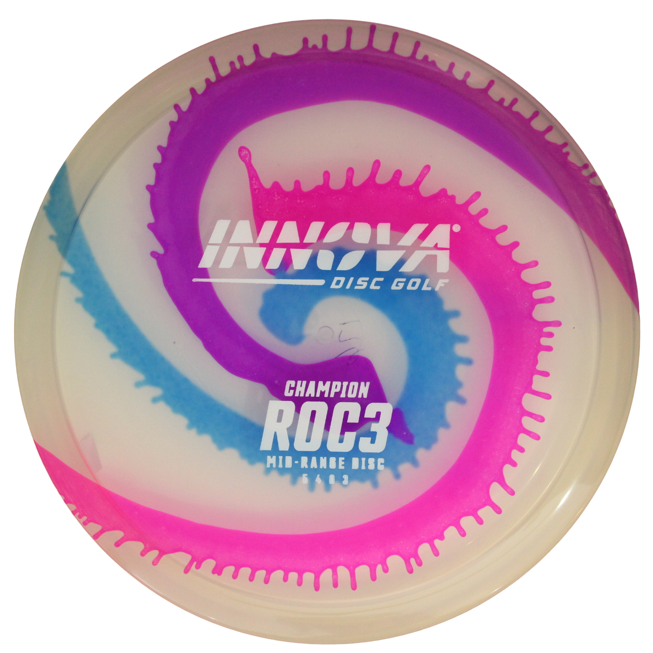 Innova Disc Golf Canada Champion I-Dye Roc3 Mid-Range Driver INNOVA DISC GOLF CANADA Roc3
Midrange Firm grip High durability Stable flight path Resistant to scratches Ideal for advanced players overstable low glide
forehand shots