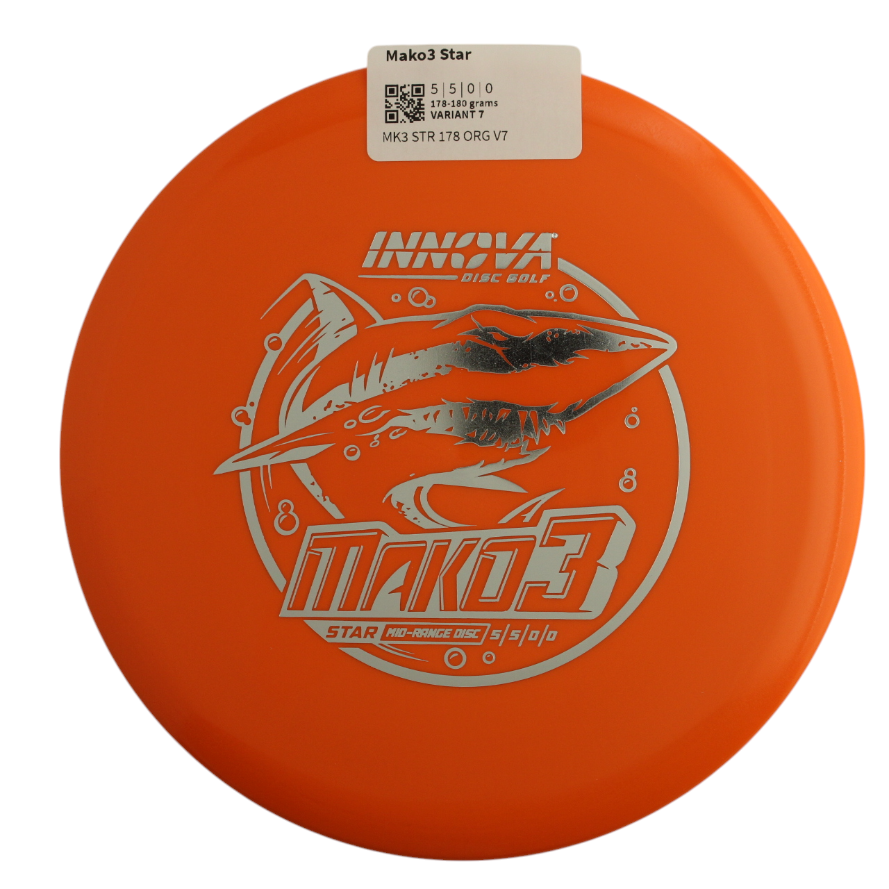 Innova Disc Golf Canada Champion Mako3 Midrange Flexible Premium feel Ideal for Controlled Shots Straight Shooter Reliable Fade Great Glide No fade No turn Beginner Friendly
Glows in dark