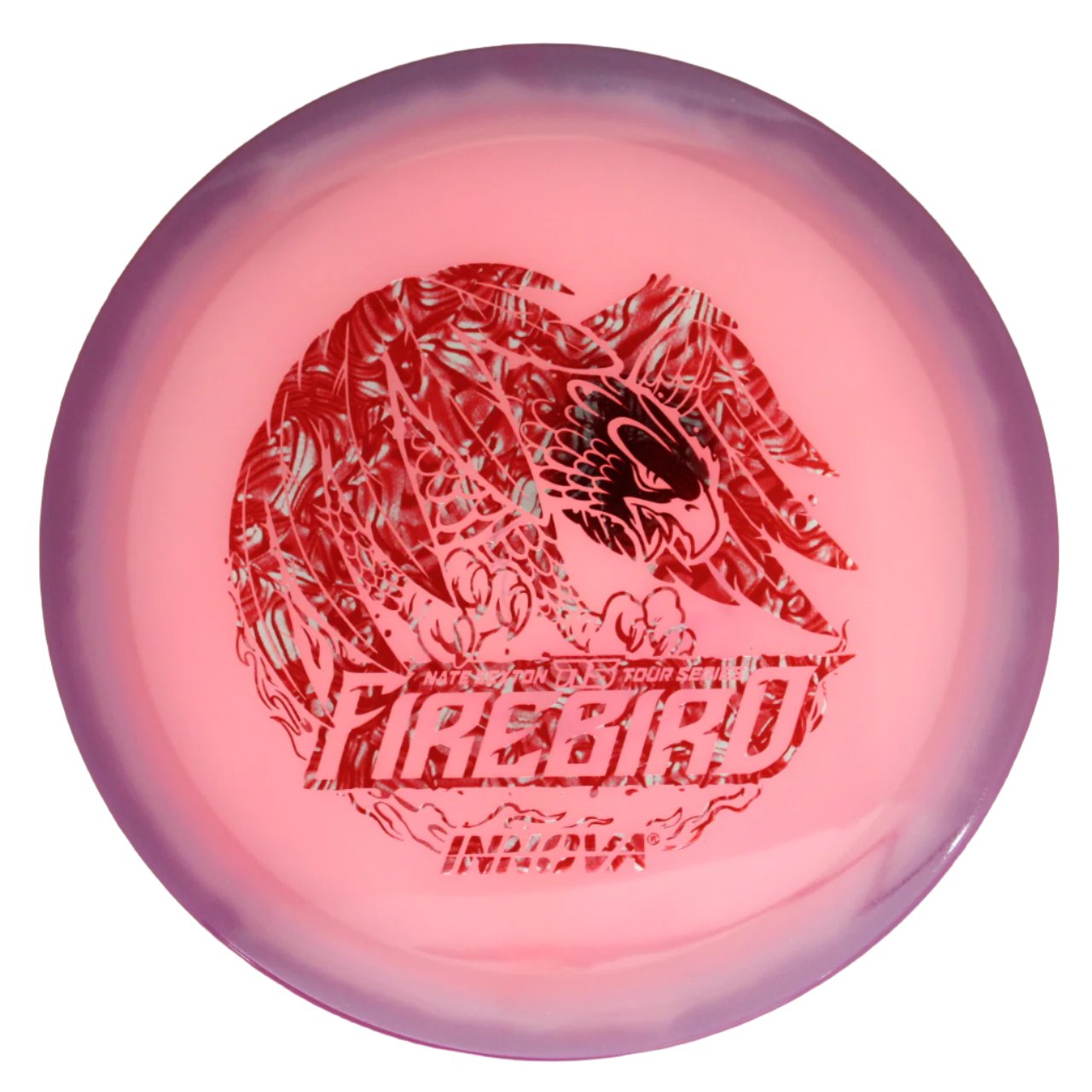 Firebird Proto Glow Halo Champion (Nate Sexton 2024 Tour Series) INNOVA DISC GOLF CANADA Firebird Star Fairway Driver Superior grip Good durability Consistent flight path
Stable flight path Resistant to scratches
