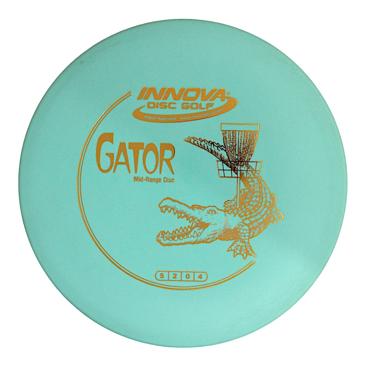 INNOVA DISC GOLF CANADA Gator
Midrange Good Fade Easy Grip Sleek Finish Power Flex Vibrant Colors Increased Stability Good DURABILITY stable low glide