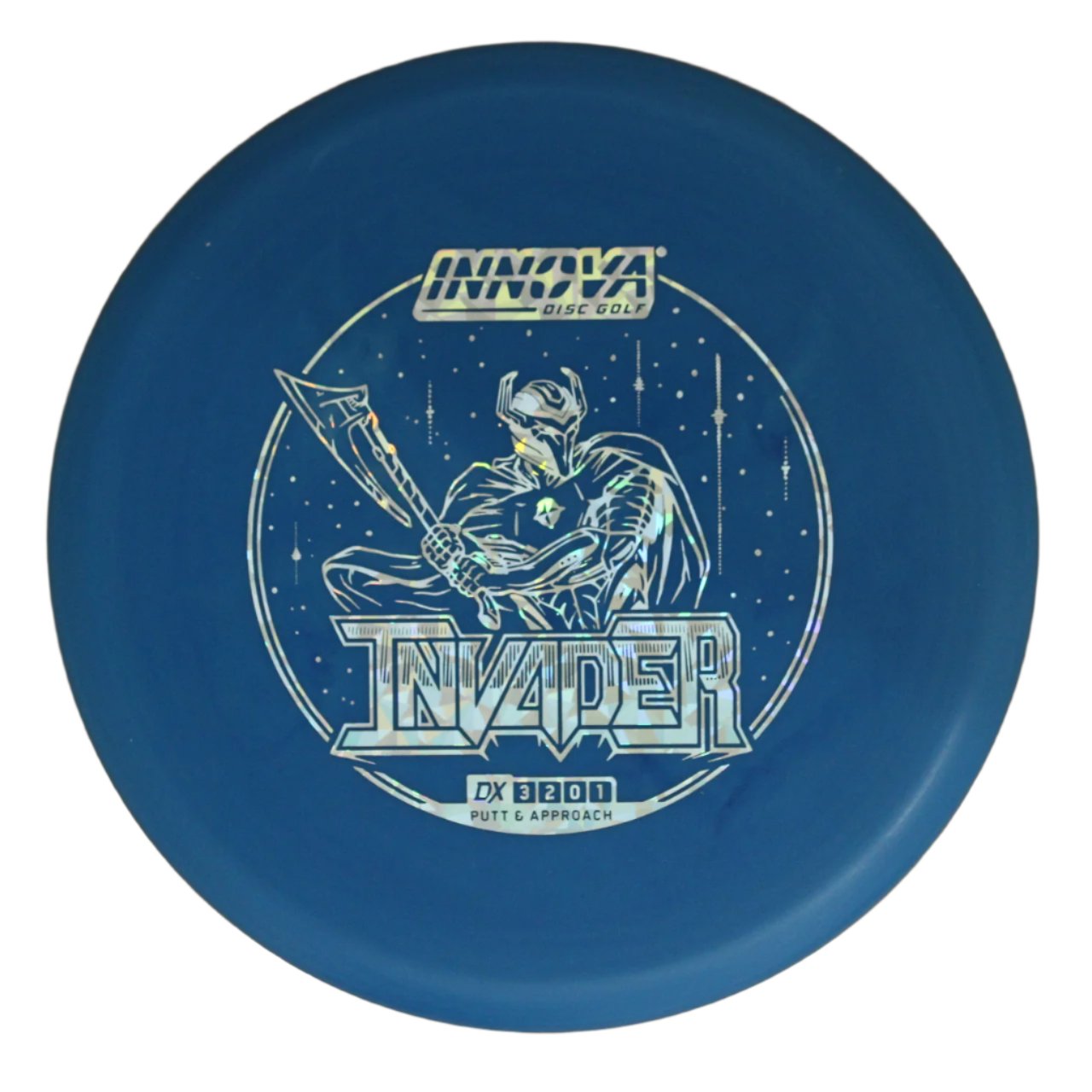 INNOVA DISC GOLF CANADA Invader Putter Hand Moldable Reduced Power Reduced Speed Slow Glide Highly Flexible Wind friendly overstable flat
