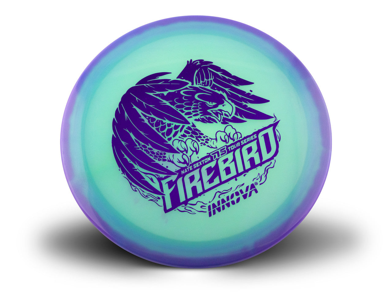 Firebird Proto Glow Halo Champion (Nate Sexton 2024 Tour Series) INNOVA DISC GOLF CANADA Firebird Star Fairway Driver Superior grip Good durability Consistent flight path
Stable flight path Resistant to scratches