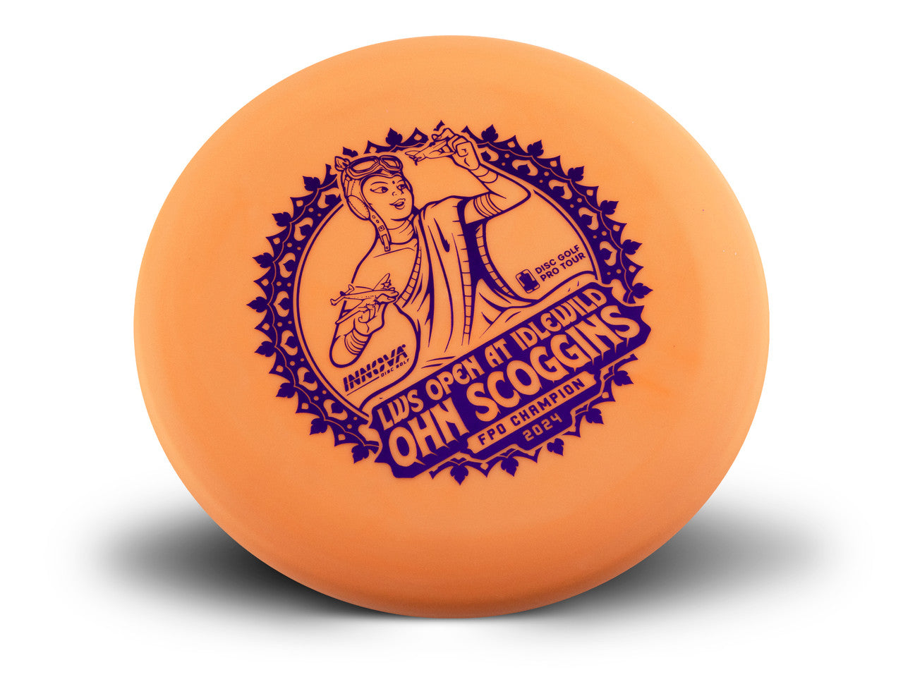 Innova Disc Golf Ohn Scoggins Commemorative Edition Proto Glow JK Pro Aviar