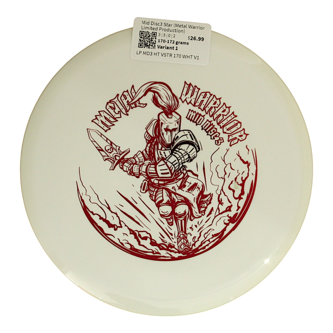 Mid Disc3 Star (Metal Warrior - Limited Production)