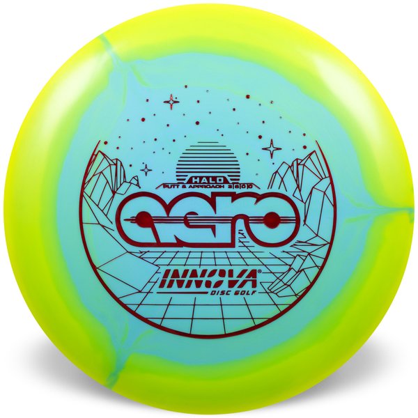 INNOVA DISC GOLF CANADA
AERO
HALO STAR
PUTTER
STRAIGHT FLYING PUTTER
BC ONTARIO
PUTT AND APPROACH
BEGINNER FRIENDLY
DURABLE
PREMIUM
HIGH GLIDE