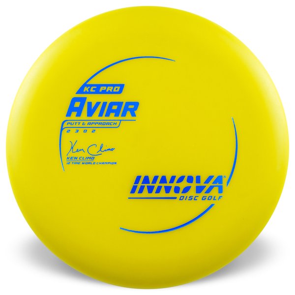 Innova Disc Golf Canada KC Pro Aviar Soft grip Moderate durability Best for putters and approaches Good for beginners and intermediate players Excellent for touch shots Retains grip even when wet
