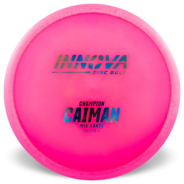 INNOVA DISC GOLF CANADA Caiman Comfortable Hold Slow Glide Reliable Cold Consistent Control Excellent Cushion Longer Lifespan Balanced Feel Reliable Release Durable Option
