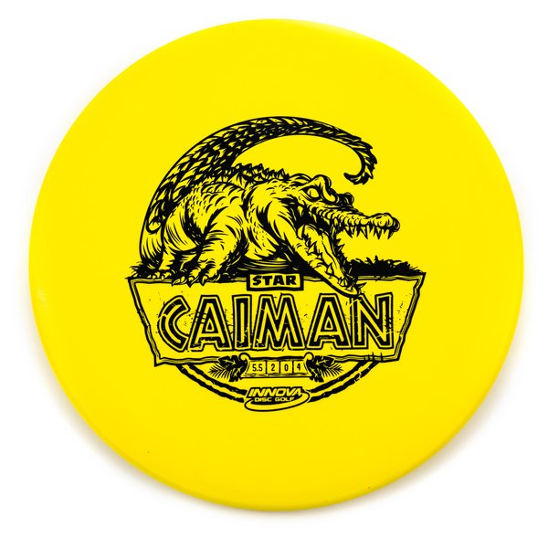 INNOVA DISC GOLF CANADA Caiman Comfortable Hold Slow Glide Reliable Cold Consistent Control Excellent Cushion Longer Lifespan Balanced Feel Reliable Release Durable Option