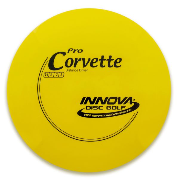 INNOVA DISC GOLF CANADA
Corvette Distance Driver Firm grip High durability Stable flight path Great for distance and control Resistant to scratches Ideal for advanced players Straight flight