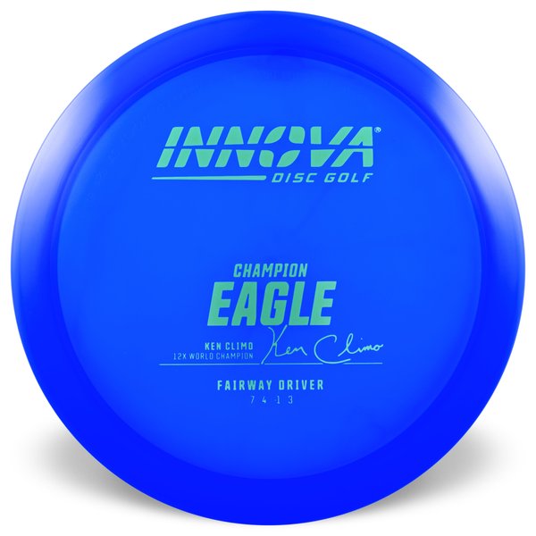 Innova Disc Golf Canada Champion Eagle INNOVA DISC GOLF CANADA Eagle Fairway Driver Flexible Premium feel Increased Control Good for Windy Conditions Versatile Weather Resistant Durable