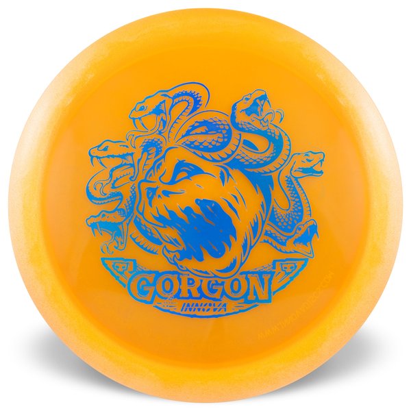 Innova Disc Golf Canada Halloween Limited Edition Proto Colour Glow Champion Gorgon Distance Driver INNOVA DISC GOLF CANADA Gorgon Distance Driver Quality grip High Speed Long Distance Ideal for Power Throws Reliable Fade high glide grippy durable
Glows in dark