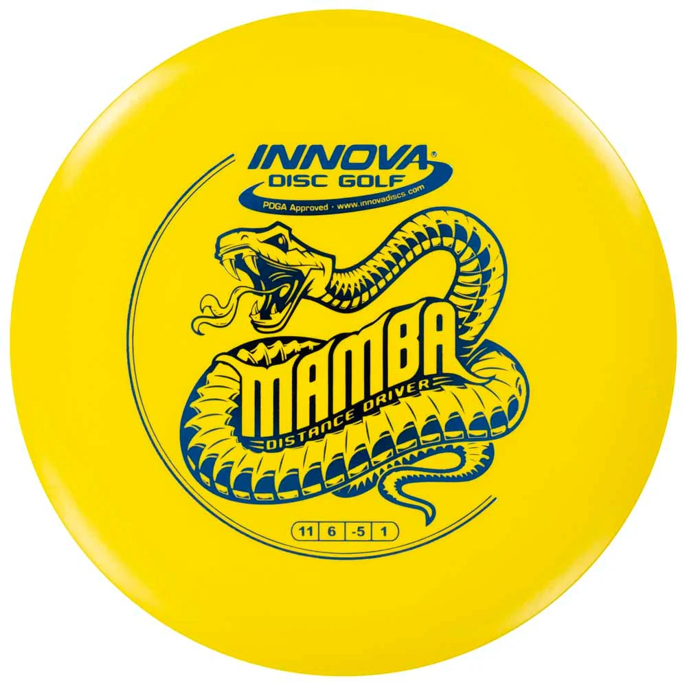 INNOVA DISC GOLF CANADA Mamba
Good grip Good durability Consistent flight path Suitable for all skill levels Good for distance and control Versatile for different shots Most Under stable