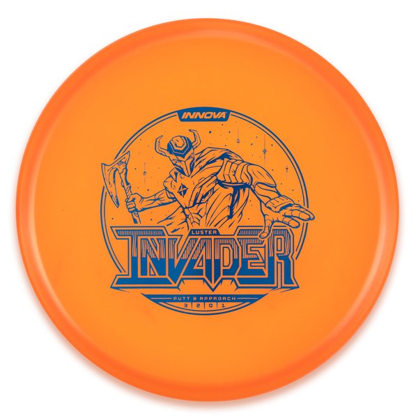 INNOVA DISC GOLF CANADA Invader Putter Hand Moldable Reduced Power Reduced Speed Slow Glide Highly Flexible Wind friendly overstable flat