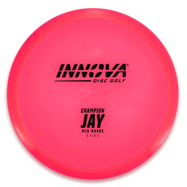 INNOVA DISC GOLF CANADA
Jay Champion Stable flight path Good pricing Resistant to scratches
Grippy feel Good durability Flexible in cooler conditions Great for distance and control Maintains stability over time Comfortable for grip