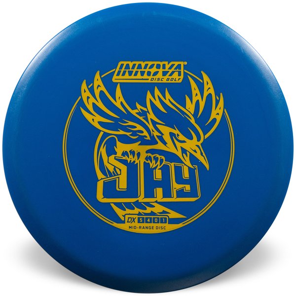 INNOVA DISC GOLF CANADA
Jay Dx Stable flight path Good pricing Resistant to scratches
Grippy feel Good durability Flexible in cooler conditions Great for distance and control Maintains stability over time Comfortable for grip