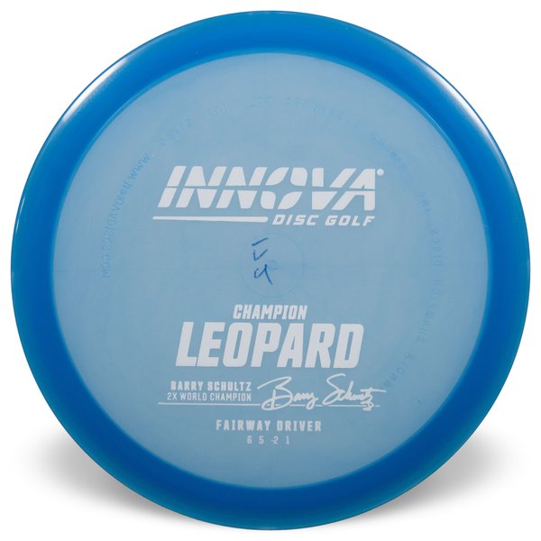 Innova Disc Golf Canada Champion Leopard Fairway Driver Good Glide Increased Control Versatile good Speed Improved Glide Comfortable Grip Signature Edition High Hold High Flexibility Durable Flex