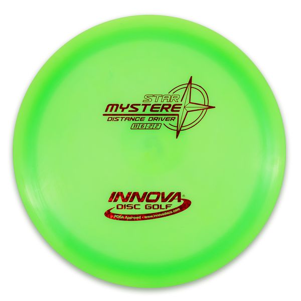 Innova Disc Golf Canada Star Mystere Distance Driver Improved Grip Flexible Ideal for Power Throws Wind Resistant High Speed Good Glide
great durability