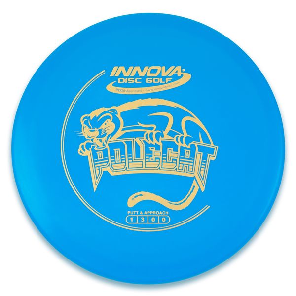 INNOVA DISC GOLF CANADA Polecat
Soft grip High durability Stable flight path Resistant to scratches Ideal for all players good grip Deep hold easy to use