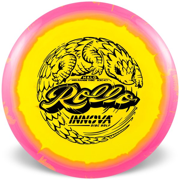 Innova Disc Golf Halo Star Rollo Innova Disc Golf Canada Champion Rollo Superior grip Good durability Consistent flight path Suitable for all skill levels Good for distance and control Versatile for different shots understable great for roller shots good glide
