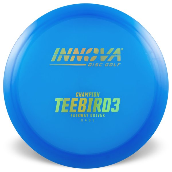 Innova Disc Golf Canada Champion Teebird3 INNOVA DISC GOLF CANADA Teebird3 Fairway Driver Flexible Premium feel Weather Resistant High Speed Good Glide Good for Windy Conditions No turn flexible grip Great durability