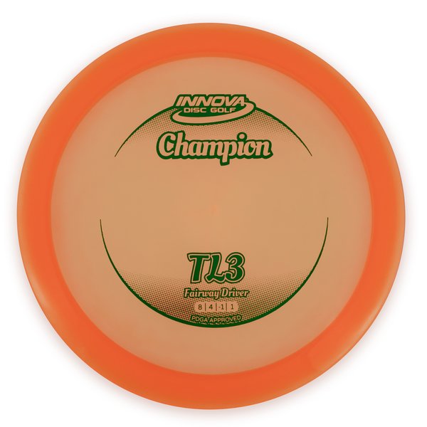 Innova Disc Golf Canada Star TL3 Innova Disc Golf Canada Champion TL3 Fairway Driver Maintains durability of premium plastics Provides stability Can be used in various conditions good glide No turn straight shots