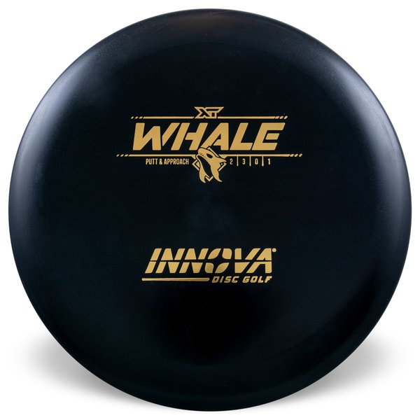 Innova Disc Golf Canada Limited Production XT Whale Putter Opaque Premium Reliable Fade Comfortable Feel Beginner Friendly Moderate Flexibility Durable strong grip