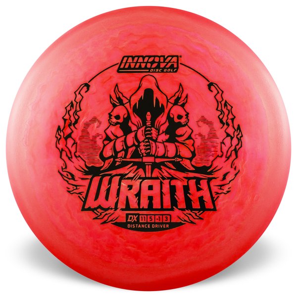 Innova Disc Golf Canada Champion Wraith Distance Driver Distance Driver Overstable Cold Reliable Experienced Players Headwind Use Base plastic Weather Consistent high glide forehand friendly good grip