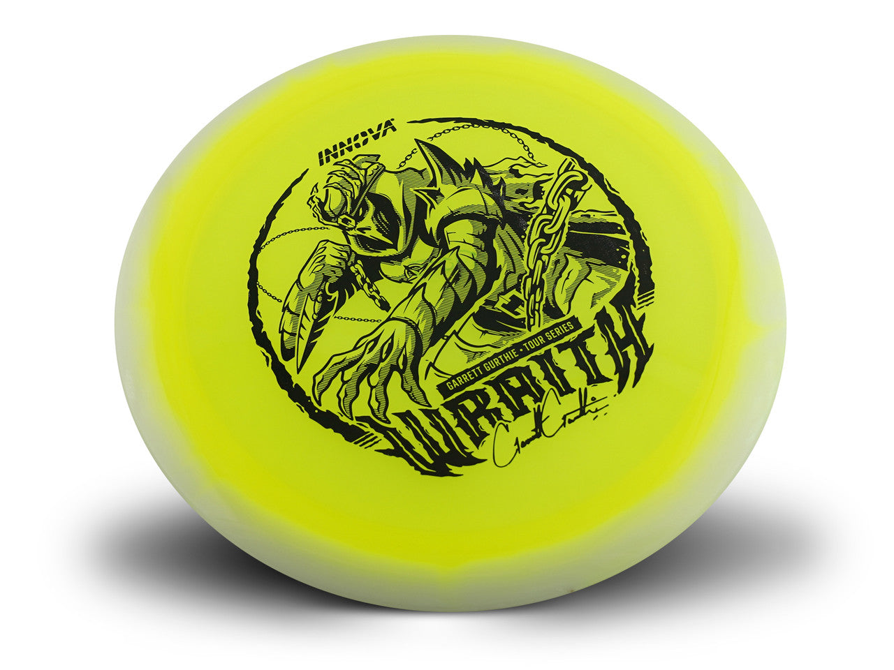 Innova Disc Golf Garrett Gurthie Halo Champion Wraith Distance Driver	Overstable	Cold Reliable	Experienced Players	Headwind Use	grippy plastic	 all Weather Consistent high glide forehand friendly good grip soft
