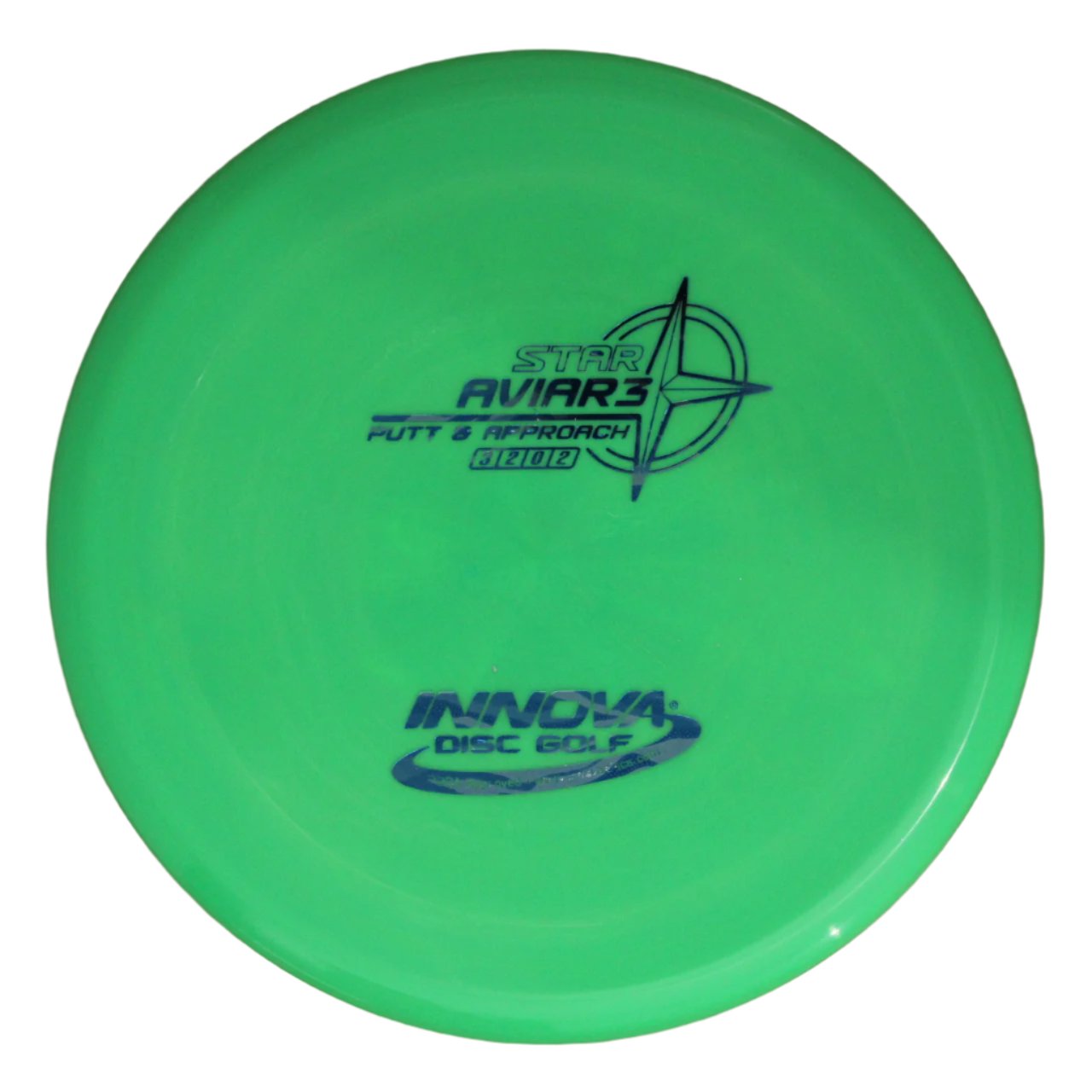 Innova Disc Golf Canada Star Aviar3 Putt & Approach Disc INNOVA DISC GOLF CANADA
PUTT AND APPROACH
STABLE PUTTER
BC ONTARIO
BASE 
SPIN PUTTS
ONE DISC ROUNDS
Grippy feel	Great durability	Flexible in cooler conditions	Great for distance and control	Maintains stability over time	Comfortable for grip
